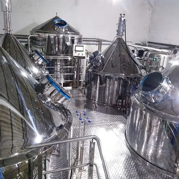 Cozinha cervejeira e equipamentos em aço inox aisi 301