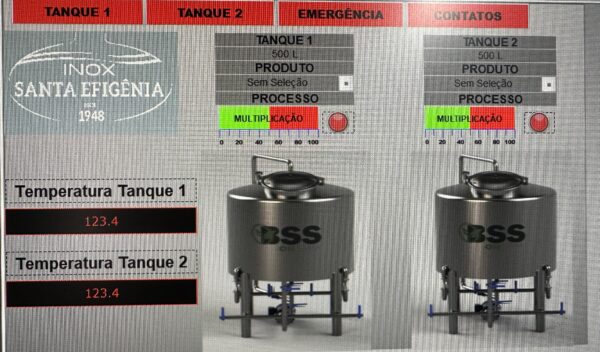 Biorreatores Industriais em Inox - Imagem 11